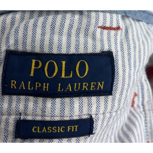 Polo Ralph Lauren Classic Fit Pink Red Pants 36 X 32 Salmon Chinos Men’s Preppy - Picture 9 of 10